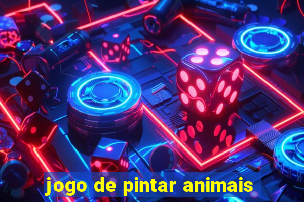 jogo de pintar animais